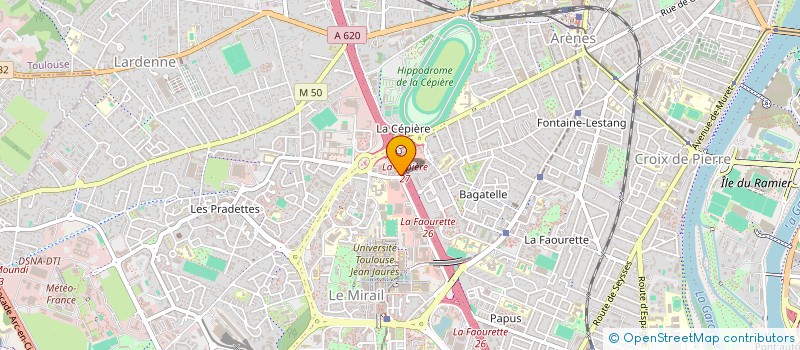 localisation de l'entreprise YAL BAT  TOULOUSE