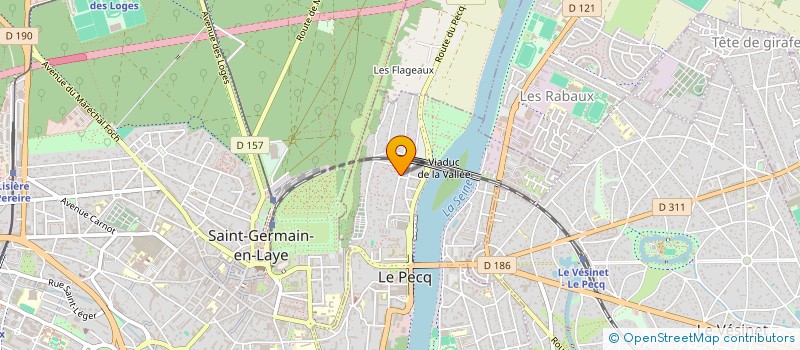 localisation de l'entreprise YAL IMMO PARIS  LE PECQ