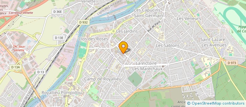 localisation de l'entreprise YAL MARKET COMPIEGNE à COMPIEGNE