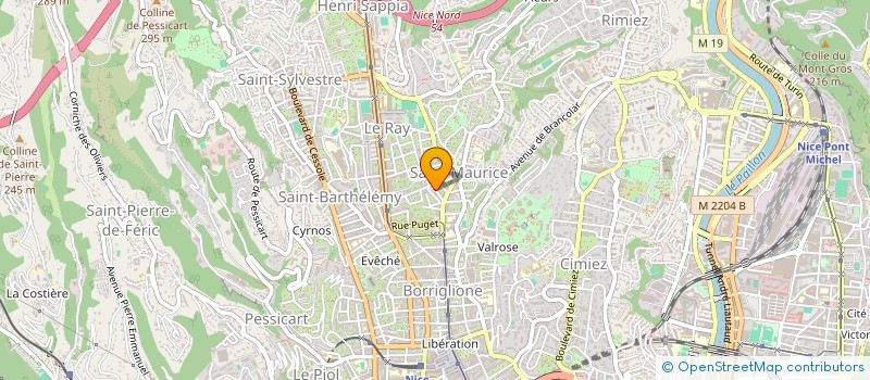localisation de l'entreprise YALA à NICE
