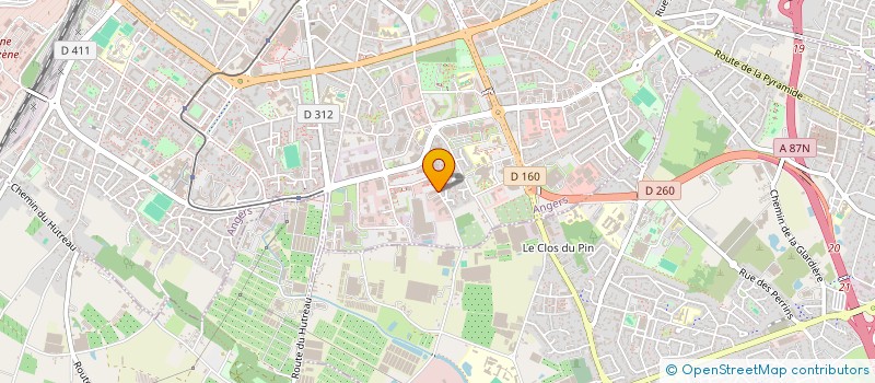 localisation de l'entreprise YALA à ANGERS