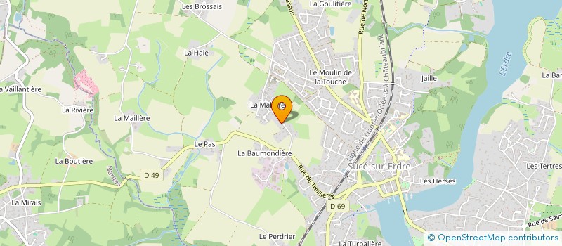 localisation de l'entreprise YALAUMA  SUCE-SUR-ERDRE