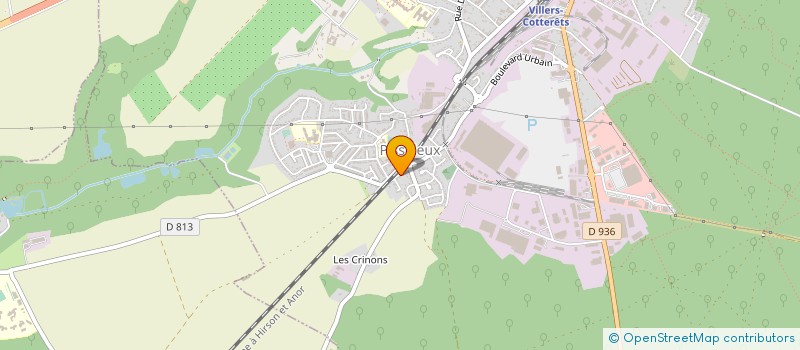 localisation de l'entreprise YALCIN à VILLERS-COTTERETS