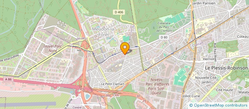 localisation de l'entreprise YALCIN à CLAMART