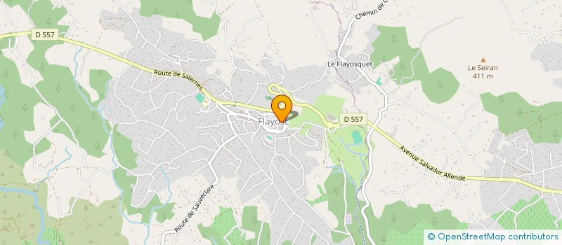 localisation de l'entreprise YALCIN  FLAYOSC