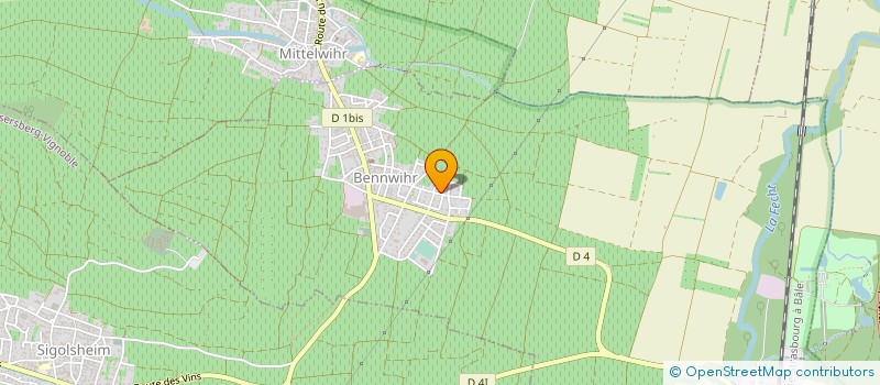 localisation de l'entreprise YALCIN BATIMENT  BENNWIHR