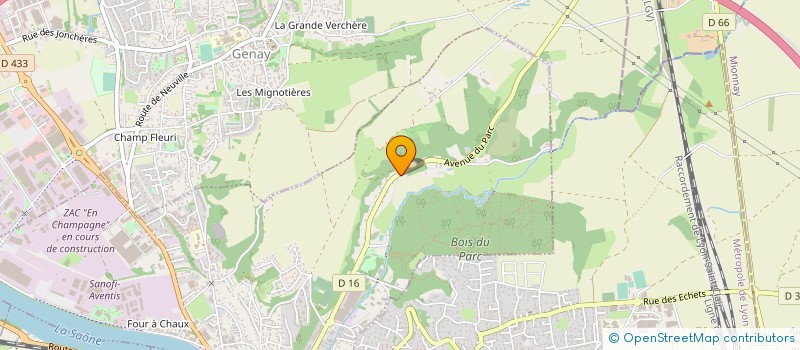 localisation de l'entreprise YALDA CONSEIL  NEUVILLE-SUR-SAONE