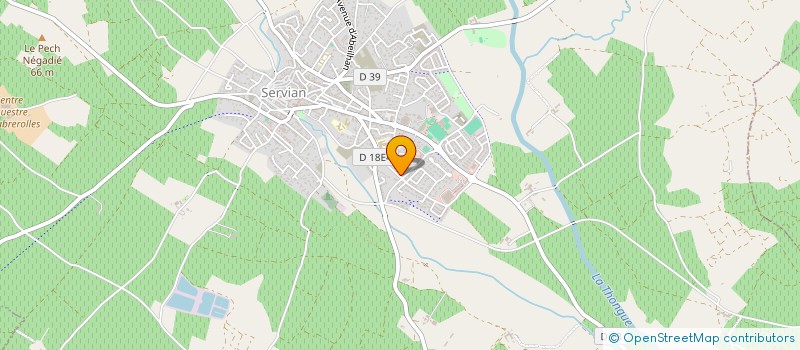 localisation de l'entreprise YALE-2  SERVIAN