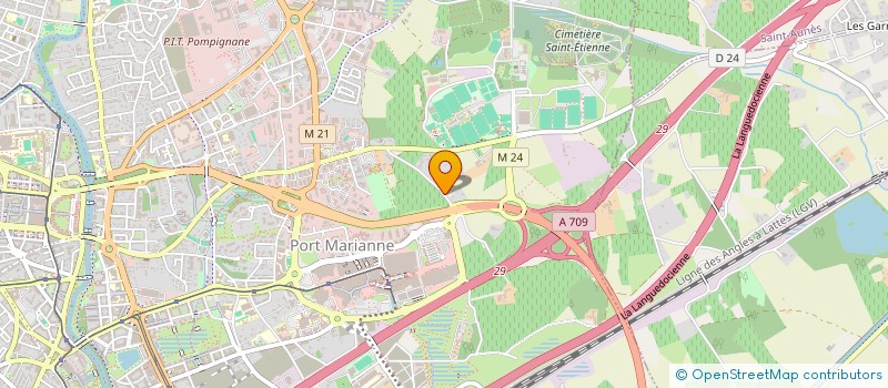 localisation de l'entreprise YALE  CLAPIERS