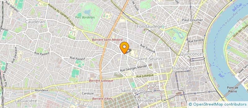 localisation de l'entreprise YALEO  BORDEAUX