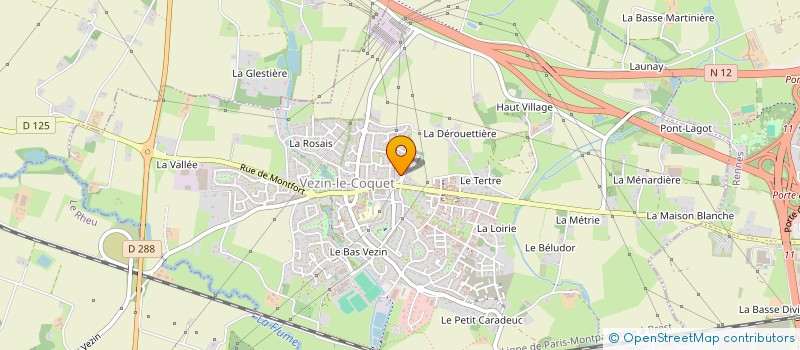 localisation de l'entreprise YALFAR ENTREPRISES  VEZIN-LE-COQUET