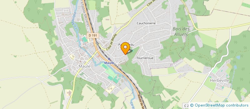 localisation de l'entreprise YALI IMMO  MAULE