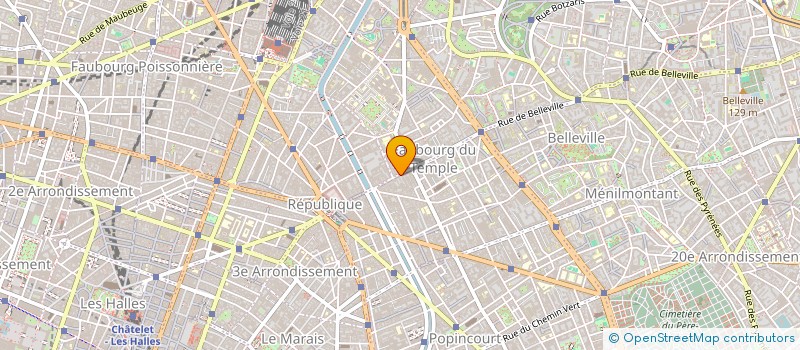 localisation de l'entreprise YALINE à PARIS