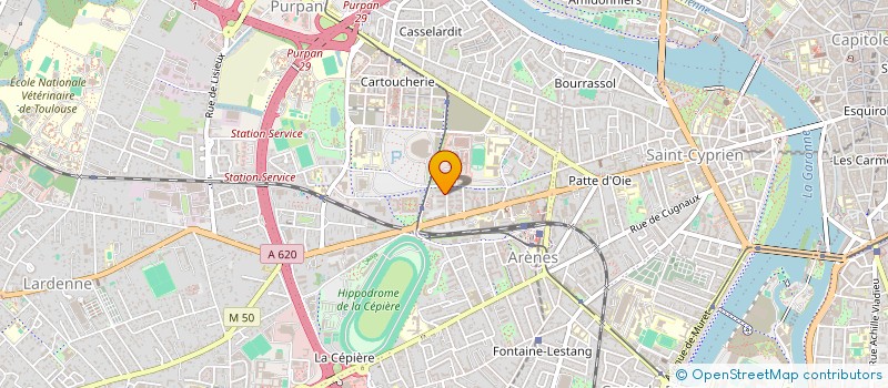 localisation de l'entreprise YALINNOVE  TOULOUSE