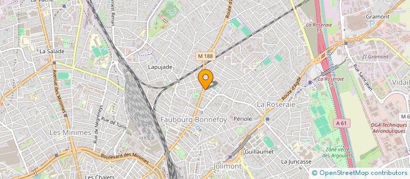 localisation de l'entreprise YALLA à TOULOUSE