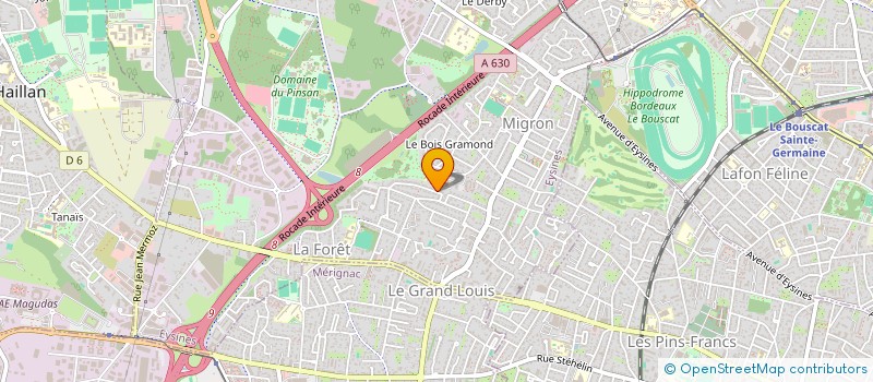 localisation de l'entreprise YALLA  EYSINES