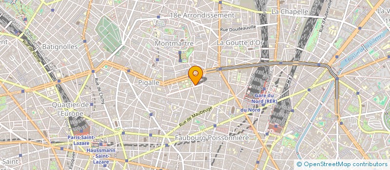 localisation de l'entreprise YALLA GANG  PARIS