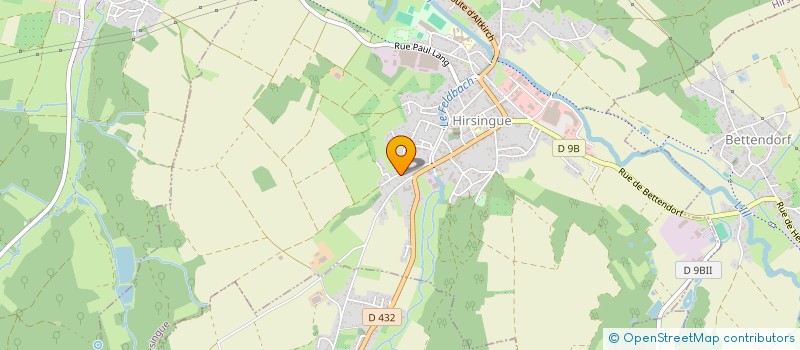 localisation de l'entreprise YALLAH  HIRSINGUE