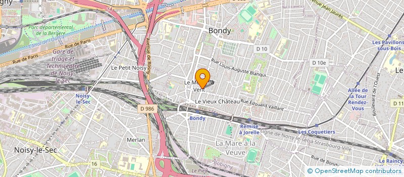 localisation de l'entreprise YALLAVAMOS FRANCE  BONDY