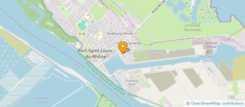 localisation de l'entreprise YALLOURAKIS SAFIS  PORT-SAINT-LOUIS-DU-RHONE