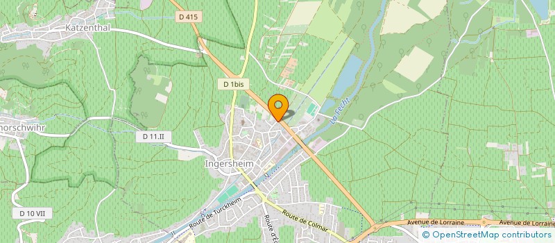 localisation de l'entreprise YALNIZ KURT  INGERSHEIM