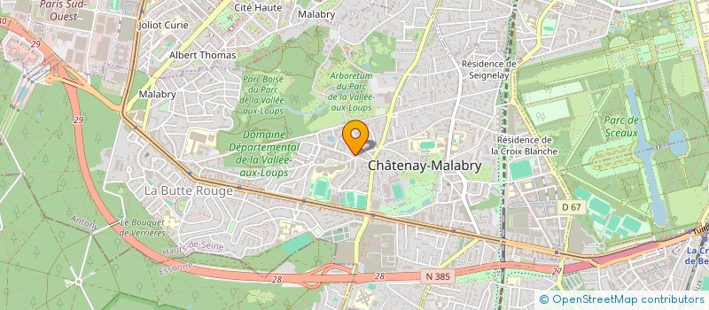 localisation de l'entreprise YALO CONSULTING  CHATENAY-MALABRY