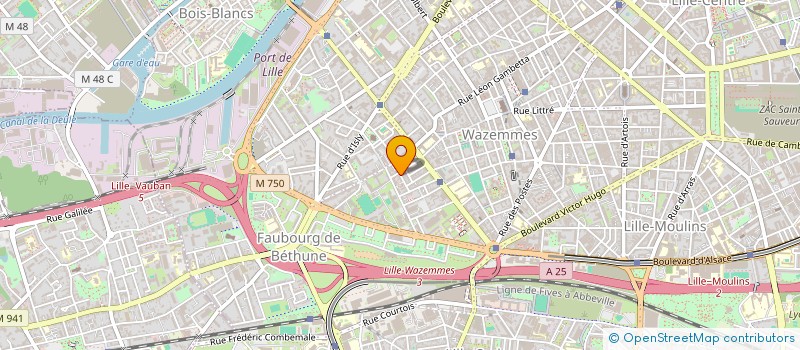 localisation de l'entreprise YALODES à LILLE