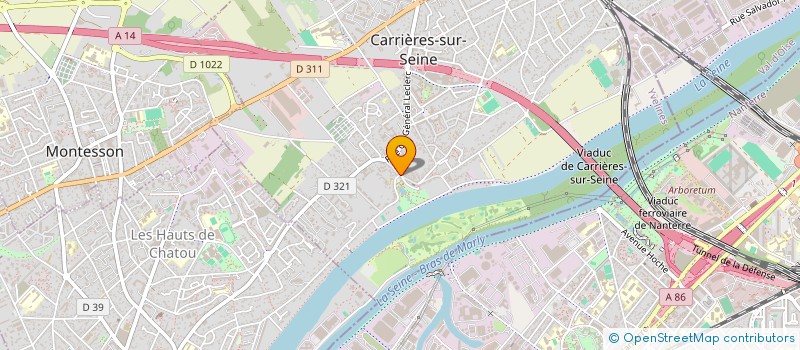 localisation de l'entreprise YALTTA à CARRIERES-SUR-SEINE