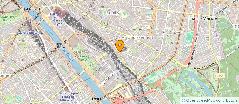 localisation de l'entreprise YAM à PARIS