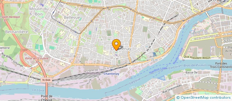 localisation de l'entreprise YAM  NANTES