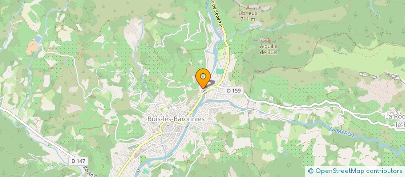 localisation de l'entreprise YAM à BUIS-LES-BARONNIES