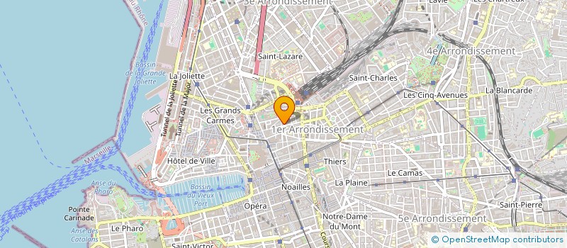 localisation de l'entreprise YAM à MARSEILLE