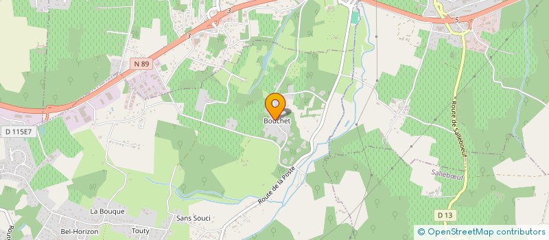 localisation de l'entreprise YAM  POMPIGNAC