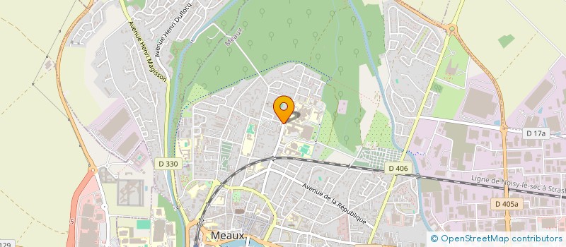 localisation de l'entreprise YAM BATIMENT EURL à MEAUX