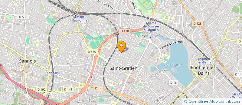 localisation de l'entreprise YAM CAPITAL  SAINT-GRATIEN