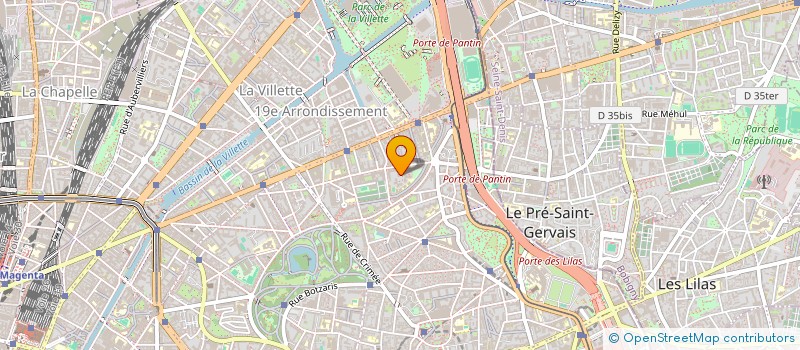 localisation de l'entreprise YAM GESTION  PARIS