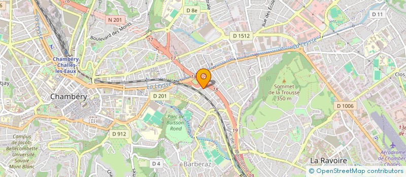 localisation de l'entreprise YAM IMMO 73  BARBERAZ