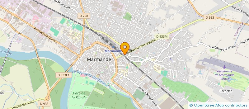 localisation de l'entreprise YAMA à MARMANDE