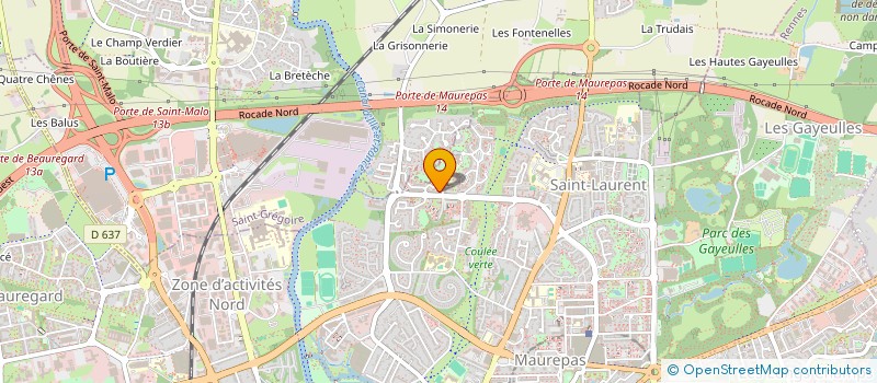 localisation de l'entreprise YAMA  RENNES