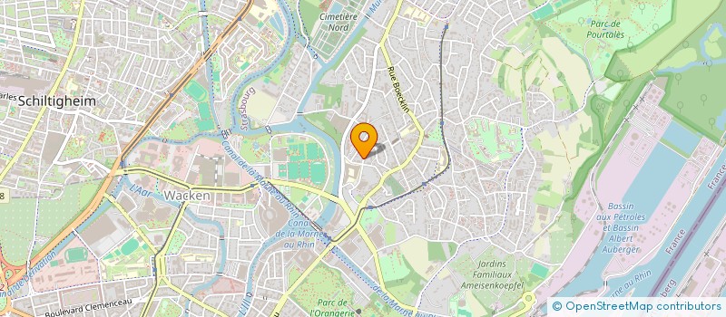 localisation de l'entreprise YAMA  STRASBOURG