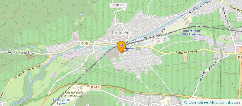 localisation de l'entreprise YAMA MAYA  TURCKHEIM