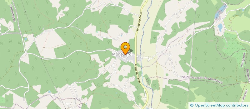 localisation de l'entreprise YAMA NO KUMO DOJO  SAINT-GEORGES-DE-MONTCLARD