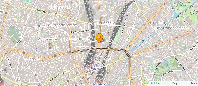 localisation de l'entreprise YAMACARBON à PARIS 18