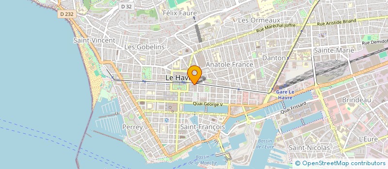 localisation de l'entreprise YAMACL à LE HAVRE