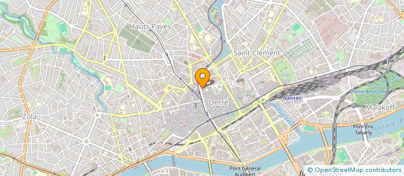 localisation de l'entreprise YAMAD à NANTES
