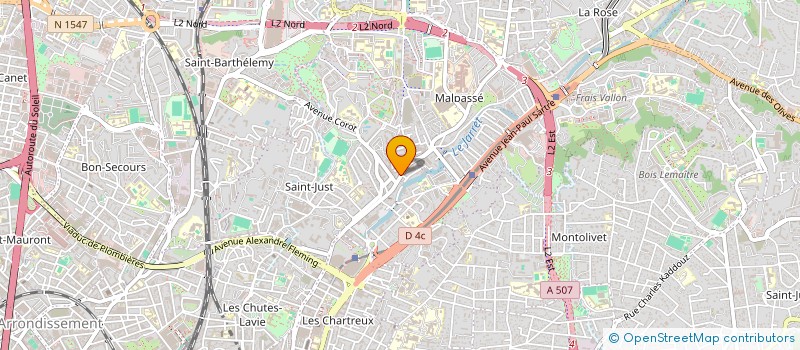 localisation de l'entreprise YAMAD à MARSEILLE