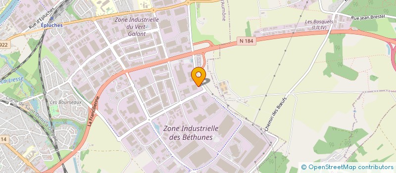 localisation de l'entreprise YAMAHA MOTOR FINANCE FRANCE SAS  SAINT-OUEN-L'AUMONE