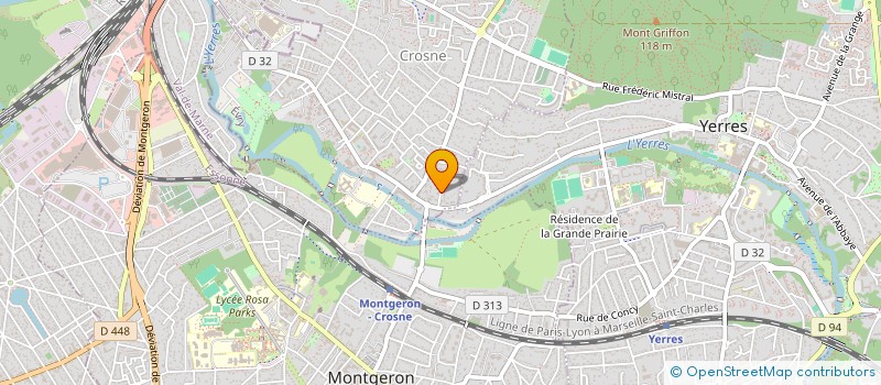 localisation de l'entreprise YAMAN  CROSNE