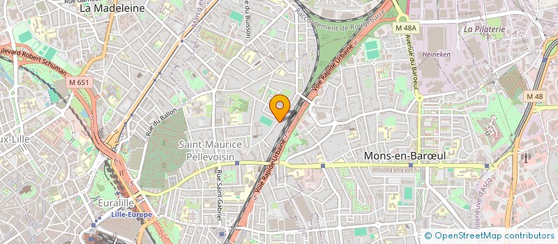 localisation de l'entreprise YAMANA RSE  LILLE