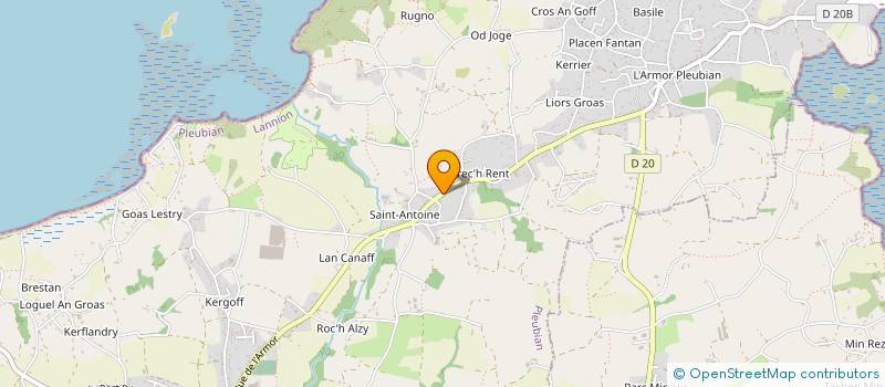 localisation de l'entreprise YAMANO  PLEUBIAN